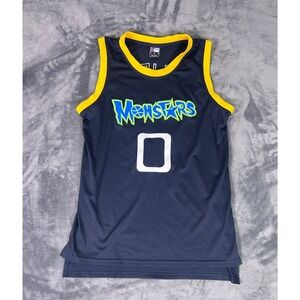 Monstars Jersey Basketball Spacejam Looney Tunes Black Yellow Alien 0 Size S